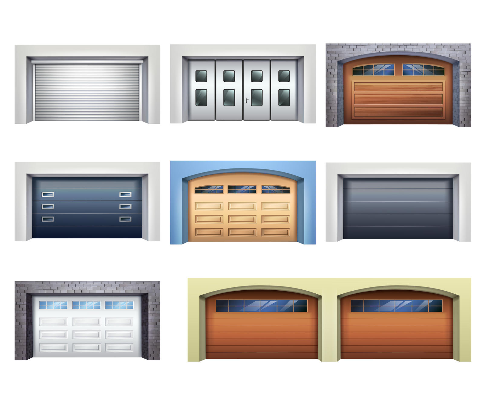 Variety Of Garage Doors